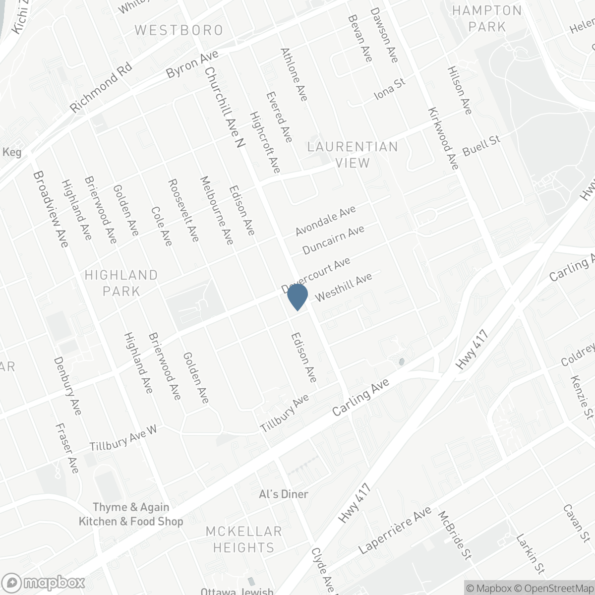 650 CHURCHILL AVENUE N, Ottawa, Ontario K1Z 5G1